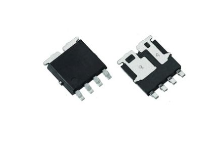 Vishay SQJ208EP-T1_GE3 N-Kanal Dual, SMD MOSFET / 20 A, 60 A 27 W, 48 W, 6-Pin PowerPAK SO-8L Dual