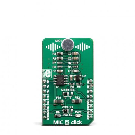 MikroElektronika Entwicklungskit Analog, MIC 2 Click