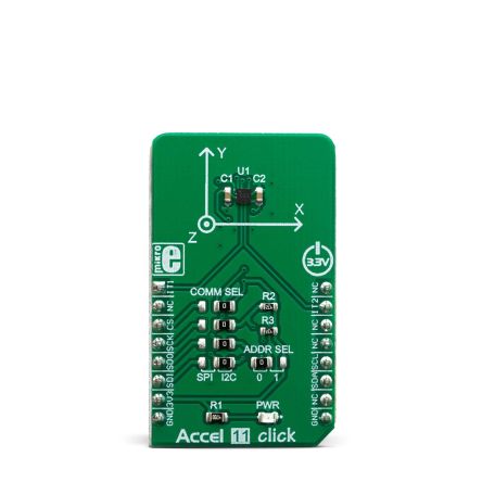 MikroElektronika BMA456 Accel 11 Click Entwicklungskit