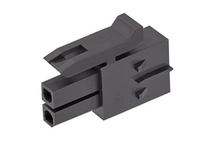 Molex Leiterplattensteckverbinder Gehäuse Buchse 3mm, 2-polig / 2-reihig, Kabelmontage Für 206460 Micro-Fit+-Terminal