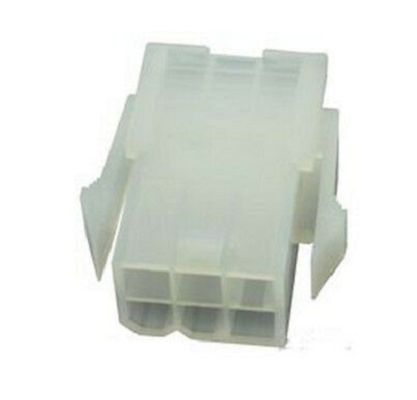 Molex Mini-Fit Crimpsteckverbinder-Gehäuse Stecker 4.2mm, 6-polig / 2-reihig, Tafelmontage Für 5558, 30490