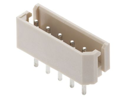 Molex SPOX Series Straight Through Hole PCB Header, 2 Contact(s), 2.5mm Pitch, 1 Row(s), Shrouded