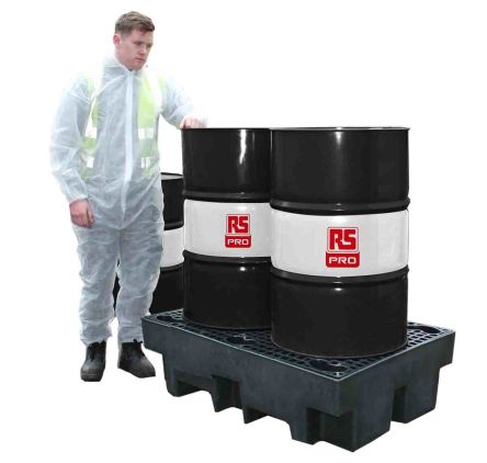 RS PRO Auffang-Equipment Aus Polyethylen, Fasspalette