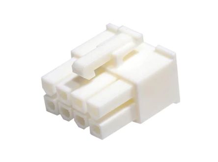 Molex Mini-Fit Crimpsteckverbinder-Gehäuse Buchse 4.2mm, 8-polig / 2-reihig, Kabelmontage Für