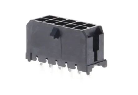 Molex Micro-Fit 3.0 Leiterplatten-Stiftleiste Gerade, 10-polig / 2-reihig, Raster 3.0mm, Kabel-Platine,