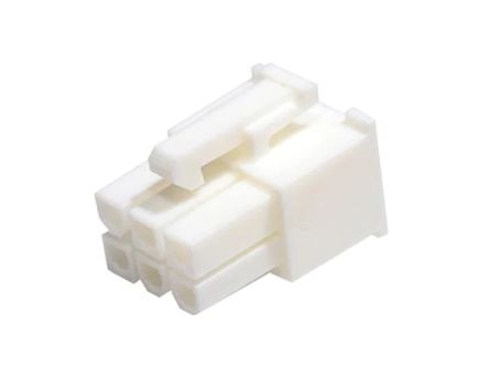 Molex Mini-Fit Crimpsteckverbinder-Gehäuse Buchse 4.2mm, 6-polig / 2-reihig, Kabelmontage Für