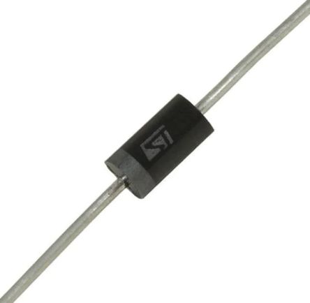 STMicroelectronics THT Schottky Diode, 60V / 5A, 2-Pin DO-201AD