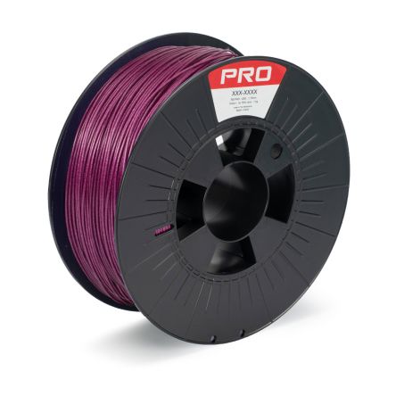 RS PRO PLA 3D-Drucker Filament Zur Verwendung Mit Gängige Desktop-3D-Drucker, Violett, 1.75mm, FDM, 1kg