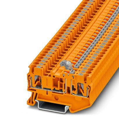 Phoenix Contact PT 2,5-MT OG DIN-Schienen Anschlussklemmenblock Einfach Orange, 2.5mm², 400 V / 20A