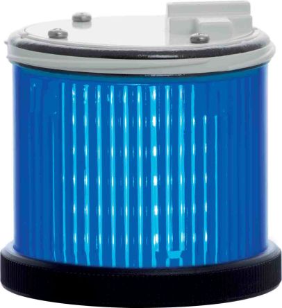 RS PRO Signalleuchte Blitz-/Dauer-Licht Blau, 240 V Ac, 75mm X 59mm