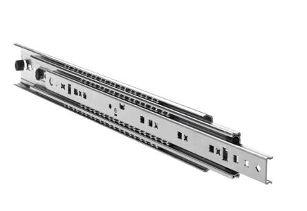 Accuride Steel Drawer Runner, 355.6mm Closed Length, 140kg Load