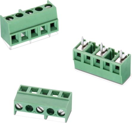 Wurth Elektronik Würth Elektronik 2434 Printklemme / Stecker Vertikal, PCB, 9-polig / 1-reihig, Raster 7.62mm