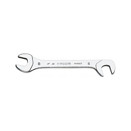Facom Open Ended Spanner, 6mm, Metric, Double Ended, 80 Mm Overall