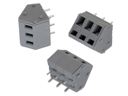 Wurth Elektronik 413B Series PCB Terminal Block, 5-Contact, 5mm Pitch, PCB Mount, 1-Row, Solder Termination