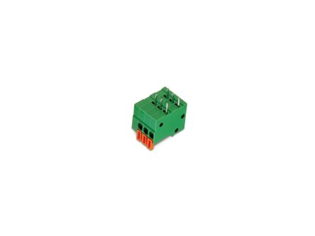 Wurth Elektronik 4029 Series PCB Terminal Block, 4-Contact, 2.54mm Pitch, PCB Mount, 1-Row, Solder Termination