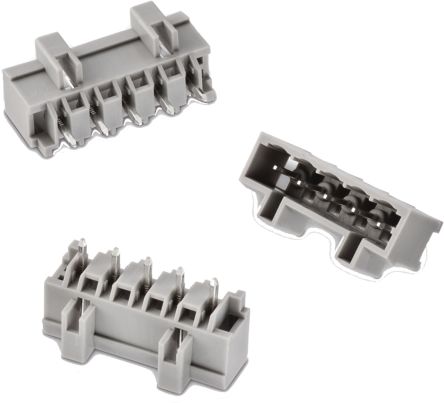 Wurth Elektronik WR-TBL Steckbarer Klemmenblock Header 7-Kontakte 5.0mm-Raster Gerade