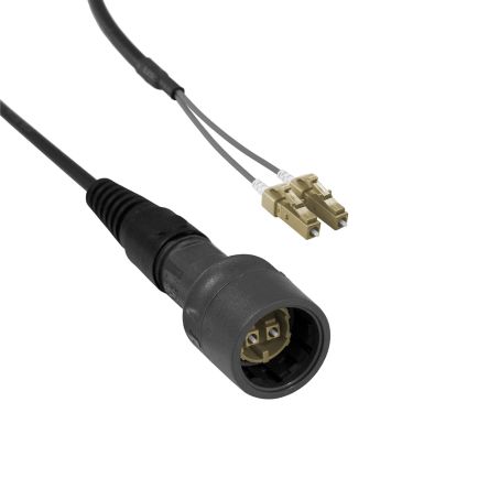 Bulgin Câble Fibre Optique 5m Avec Connecteur / LC, Multi-mode
