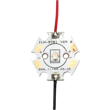Intelligent LED Solutions Array LED ILS ILH-SY01-RED1-SC201-WIR200., Flusso 71 Lm, Rosso