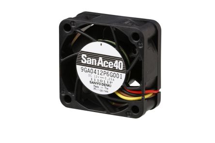 Sanyo Denki Ventilateur Axial San Ace 9GA 5 V C.c., 19.9m³/h, 40 X 40 X 20mm, 1.75W