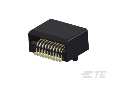 TE Connectivity ZSFP+ Steckbarer E/A-Steckverbinder Stecker 20-polig