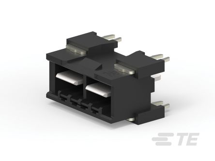 TE Connectivity ELCON Mini Series Straight Through Hole PCB Header, 2 Contact(s), 7.8mm Pitch, 1 Row(s), Shrouded