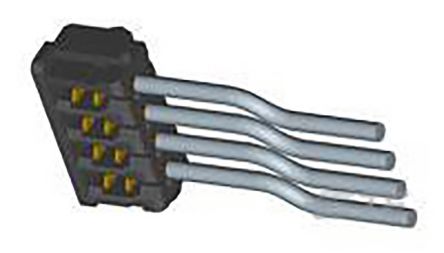 TE Connectivity Boîtier Pour Connecteur CI Femelle, 2 Contacts 1 Rang, Pas 2mm, Montage Sur Câble, Série AMP CT