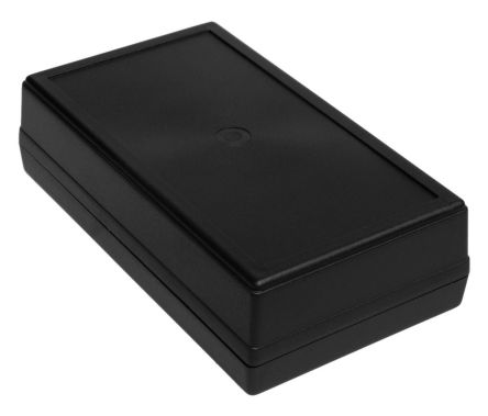 RS PRO Black ABS Enclosure, IP53, IK07, 178.9 X 102 X 48.8mm