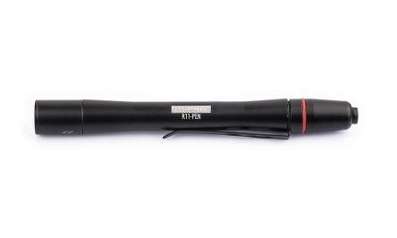 RS PRO LED笔形手电筒, 100 lm, 2 个 AAA电池, 黑色