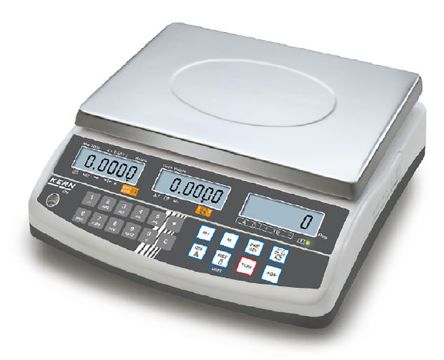 Kern Weighing Scale, 6kg Weight Capacity Type C - European Plug, Type G - British 3-pin, Type J - Swiss 3-pin PreCal