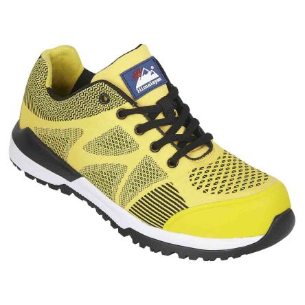 Himalayan 4312 Unisex Yellow Toe Capped Safety Trainers, UK 6, EU 39