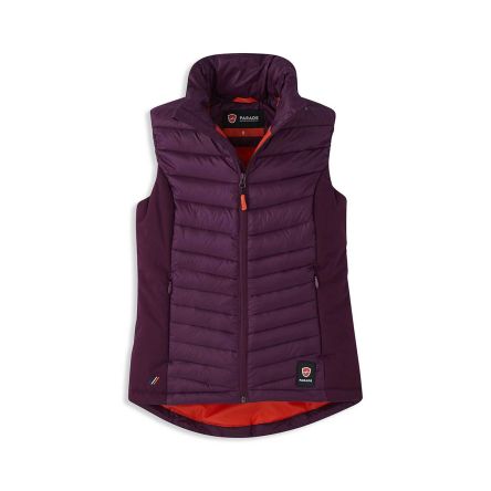 Parade Bodywarmer Femme, Pourpre, Taille S, Hydrofuge