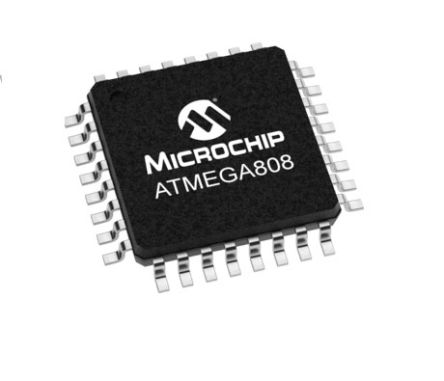 Microchip Microcontrôleur, 8bit, 1 Ko RAM, 8 Ko, 20MHz, TQFP 32, Série ATmega1608