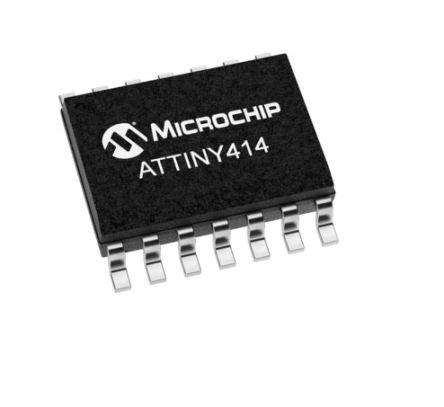 Microchip Mikrocontroller ATtiny414 AVR 8bit SMD 4 KB SOIC 14-Pin 20MHz 256 B RAM