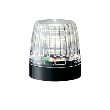 Patlite NE-A, LED Dauer LED-Signalleuchte Weiß, 24 V Dc, Ø 56mm X 62mm