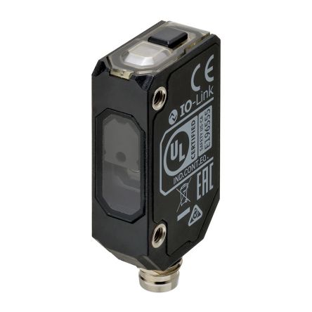 Omron E3AS-F Kompakt Optischer Sensor, Diffus, Bereich 50 Mm → 1,5 M, PNP Ausgang, M8-Steckverbinder