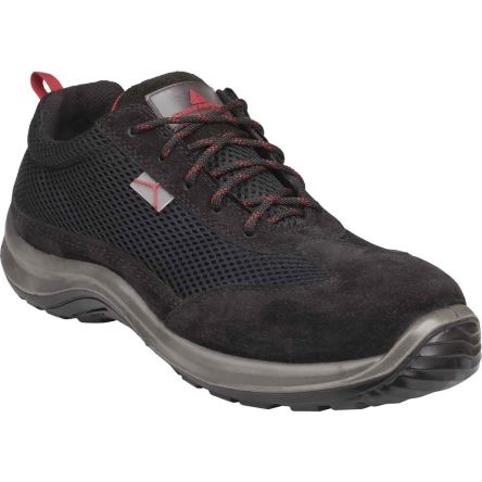 Delta Plus Scarpe Sportive Antinfortunistiche S1P ASTI Tg. 48, Col. Nero, Con Puntale Di Sicurezza