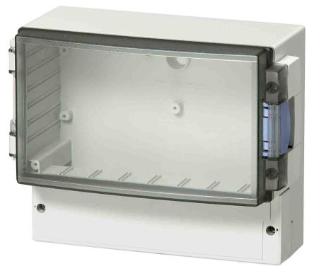 Fibox Caja De ABS Gris, 235 X 185 X 119mm, IP65