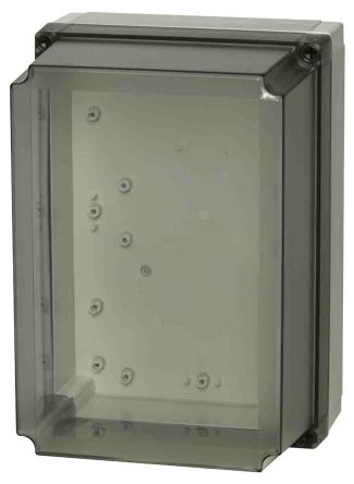 Fibox Caja De Policarbonato Gris, 255 X 180 X 75mm, IP67