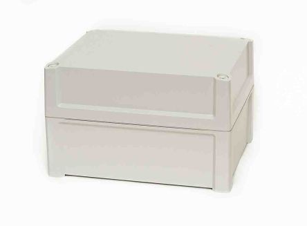 Fibox Caja De ABS Gris, 240 X 191 X 147mm, IP65
