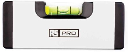 RS PRO Taschenwasserwaage, Typ Taschenformat, 120mm, Rahmen Aluminium, 1 Libelle/n, 0,5 Mm/m