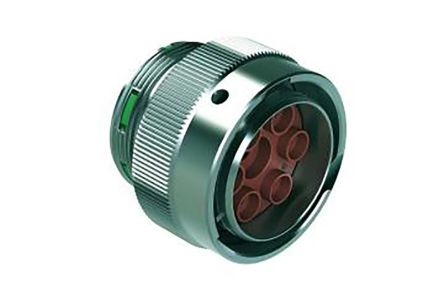 Amphenol Industrial Circular Connector, 7 Contacts, Cable Mount, Plug, Male, IP67, IP69K, Duramate AHDM Series