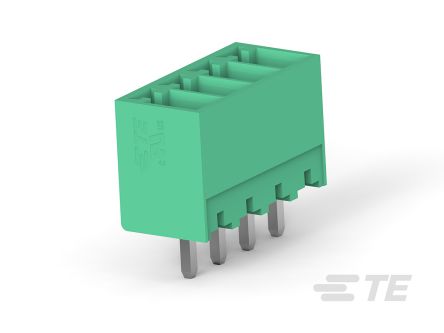 TE Connectivity Steckbarer Klemmenblock Header 2-Kontakte 3.5mm-Raster Vertikal
