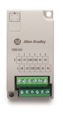 Rockwell Automation Bulletin 2080 SPS-E/A Modul Für Micro 800-System, 4 X Digital IN Digital OUT, 30,5 X 62 X 20 Mm