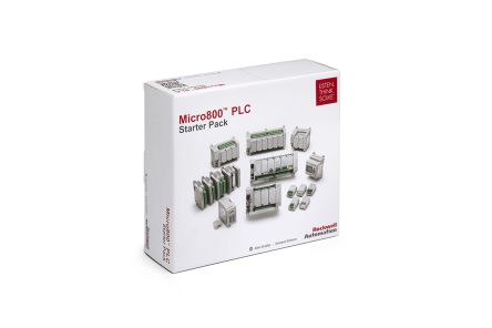 Rockwell Automation Rockwell Micro 820 SPS CPU Starter Kit, 12 Eing. Relais Ausg.Typ Für Micro 800-Controller 24 V Dc