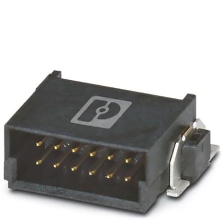 Phoenix Contact Conector Macho Para PCB Serie FP 1.27/ 26-MH De 26 Vías, 2 Filas, Paso 1.27mm, Para Soldar, Montaje