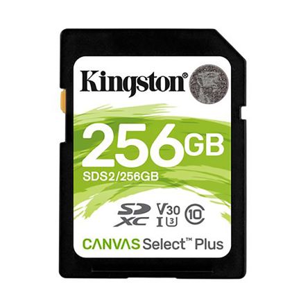 Kingston Canvas Select Plus SDXC SD-Karte 256 GB Class 10, UHS-I