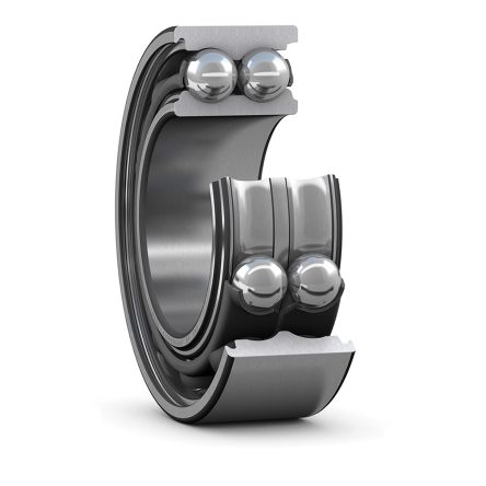 SKF 3206 A Double Row Angular Contact Ball Bearing- Open Type End Type, 30mm I.D, 62mm O.D