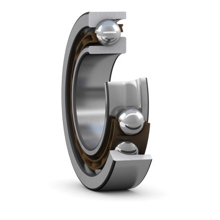 SKF 7204 BECBP Single Row Angular Contact Ball Bearing- Open Type End Type, 20mm I.D, 47mm O.D