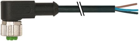 Murrelektronik Limited Câble D'actionneur 3 Conducteurs, M12 Femelle Pré-câblé, 1.5m
