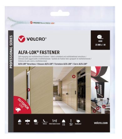 VELCRO® Système Ouvrable / Refermable
